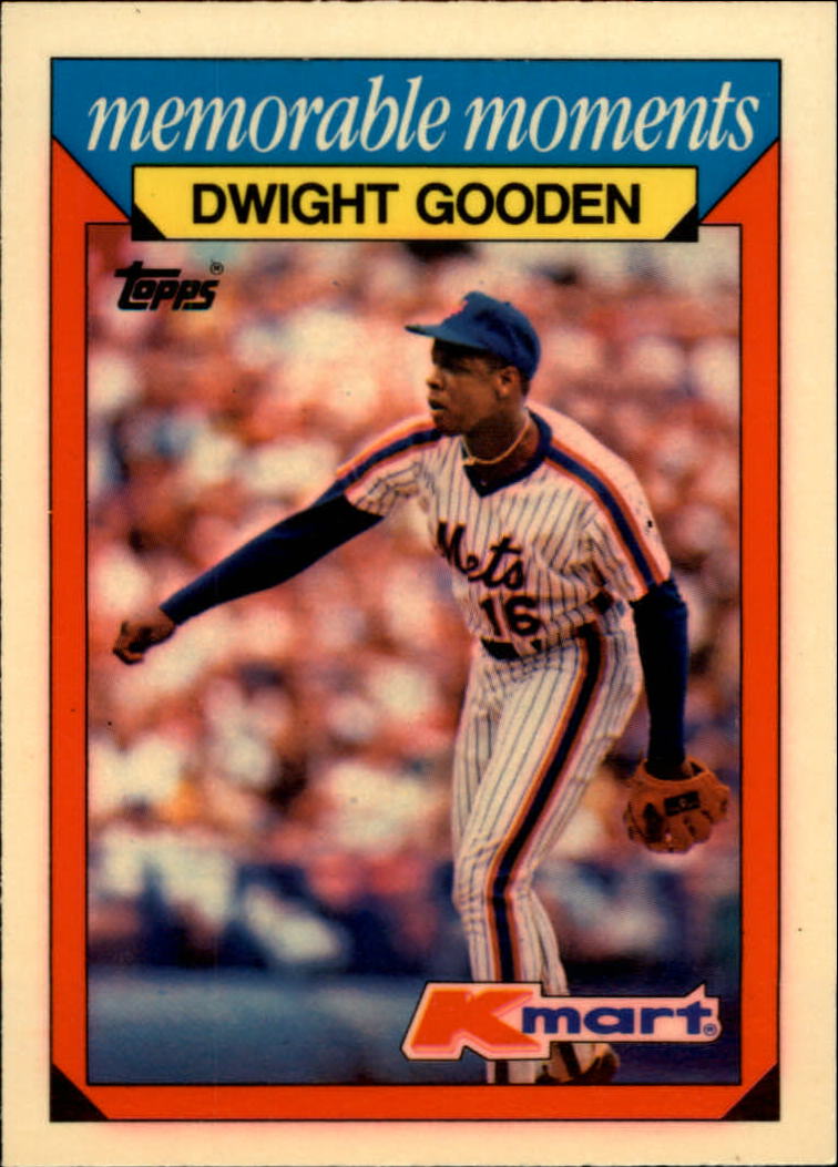 1988 K-Mart Baseball Cards     010      Dwight Gooden